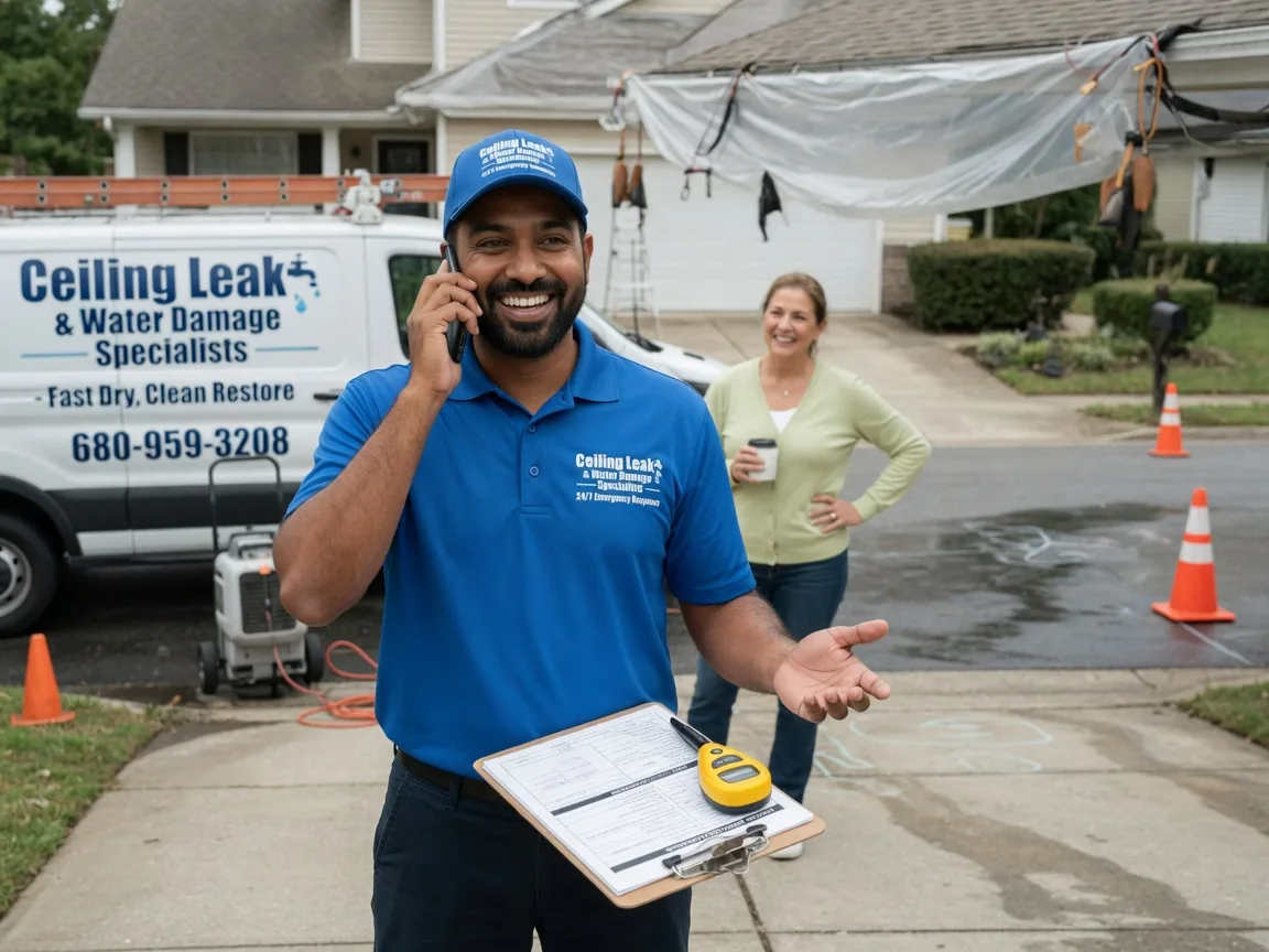Ceiling Leak Cleanup Clay City, KY FAQs